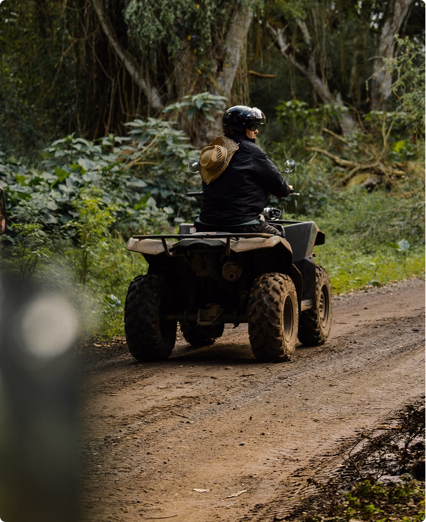 Raw terrain. Wide open.